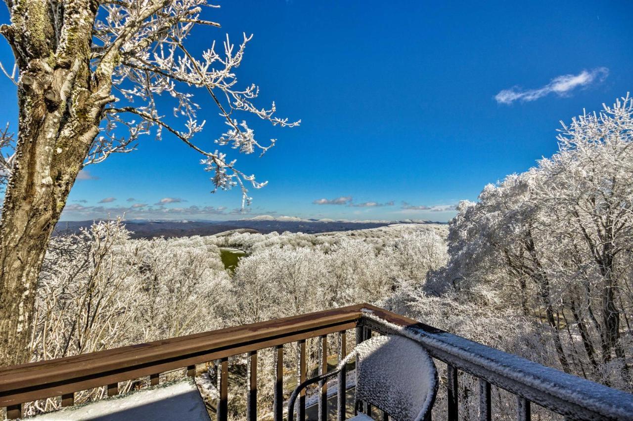 Beautiful Beech Mountain Condo With Private Balcony! 외부 사진